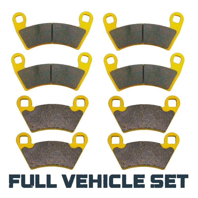 Traild Ceramic Brake Pad Set For Polaris Ranger 500, 570, 700, XP 800, XP 900, XP 1000, Brutus, Diesel, EV 2008-2025 Front & Rear - Image 4